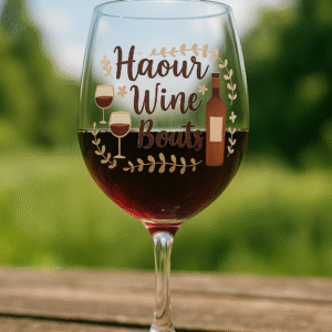 "Haour Wine Boats" – Whimsical Digital Design for Wine Lovers